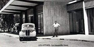 925- Les Attafs - La nouvelle gare2